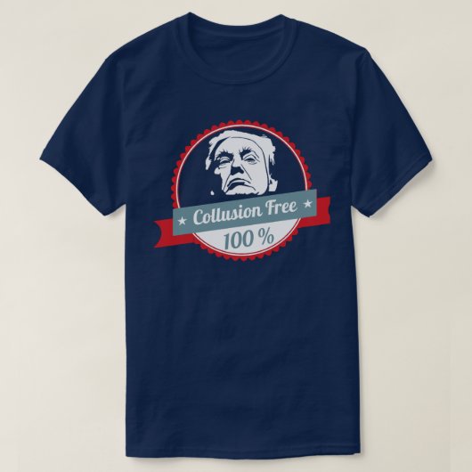 Collusie Free Donald Trump T-shirt (Design voorkant)
