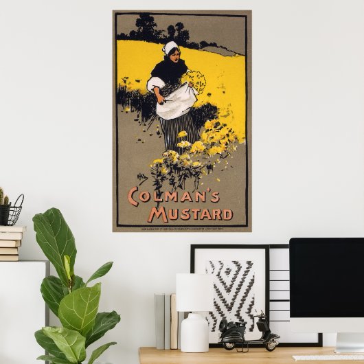 Colmans mosterd, 1900 poster (Thuiskantoor)