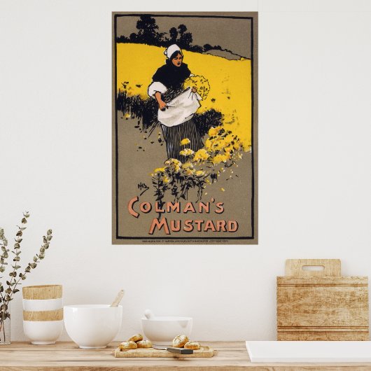 Colmans mosterd, 1900 poster (Keuken)