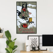 Colman's warme mosterd, 1900 poster (Thuiskantoor)