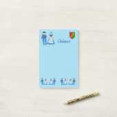 Colmar, Alsace, Frankrijk Post-it® Notes (Op bureau)