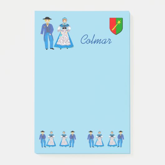 Colmar, Alsace, Frankrijk Post-it® Notes (Voorkant)