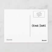 Colmar Briefkaart (Achterkant)