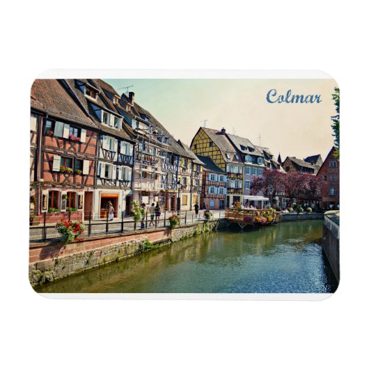 Colmar Briefkaart Magneet (Horizontaal)
