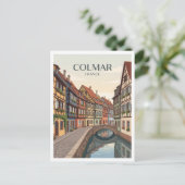 Colmar, Elzas, Frankrijk Briefkaart (Staand voorkant)