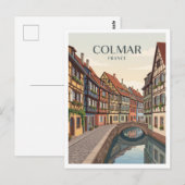 Colmar, Elzas, Frankrijk Briefkaart (Voorkant / Achterkant)