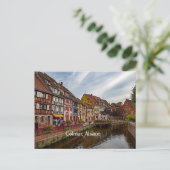 Colmar, Elzas, Frankrijk schilderachtig foto Briefkaart (Staand voorkant)