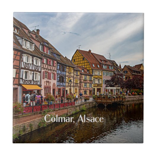 Colmar, Elzas, Frankrijk Tegeltje (Voorkant)