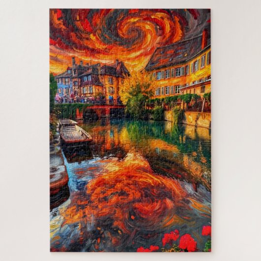 Colmar Embers: Gallery Edition Solar Vortex Legpuzzel (Verticaal)