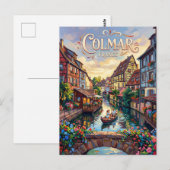 Colmar France Briefkaart (Voorkant / Achterkant)