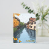 Colmar France Travel Briefkaart (Staand voorkant)