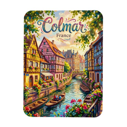 Colmar Frankrijk Magneet (Verticaal)