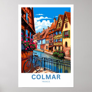 Colmar Frankrijk Reisprint Poster