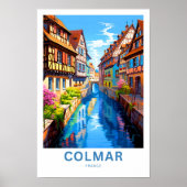 Colmar Frankrijk Reisprint Poster (Voorkant)