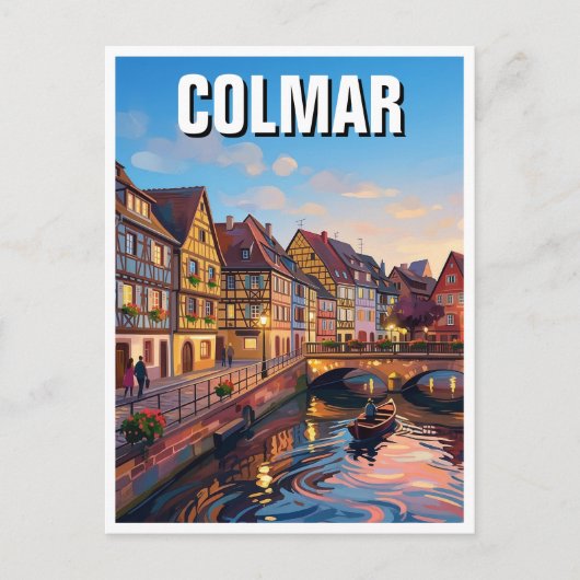 Colmar Little Venice Briefkaart (Voorkant)