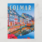 Colmar Photo Vintage Briefkaart (Voorkant)