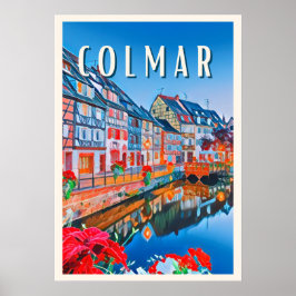 Colmar Photo Vintage Poster