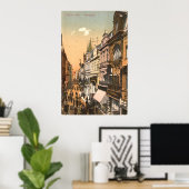 Cöln am Rhein - Keulen - Hohe Straße Poster (Thuiskantoor)