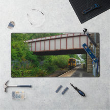 Colne Bound Trein Vertrekkend uit Burnley Barracks