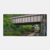 Colne Bound Trein Vertrekkend uit Burnley Barracks Bureaumat (Voorkant)