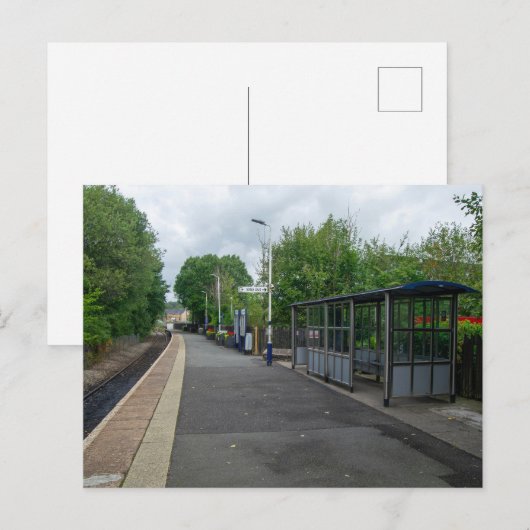 Colne Railway Station, Lancashire Briefkaart (Voorkant / Achterkant)
