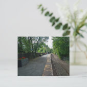 Colne Railway Station, Lancashire Briefkaart (Staand voorkant)