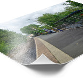 Colne Railway Station, Lancashire Foto Afdruk (Hoek)