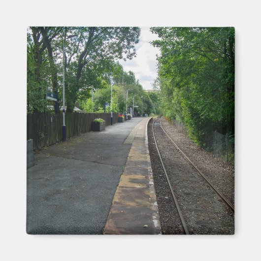 Colne Railway Station, Lancashire Magneet (Voorkant)