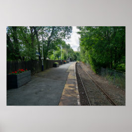 Colne Railway Station, Lancashire Poster