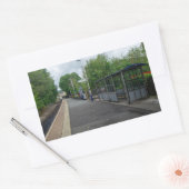 Colne Railway Station, Lancashire Rechthoekige Sticker (Envelop)