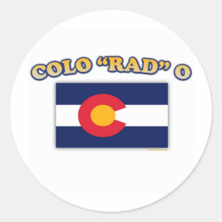 Colo RAD O Ronde Sticker