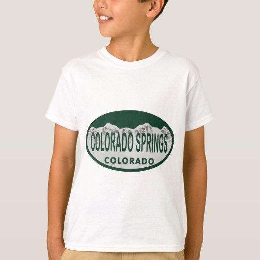 Colo Spgs licentievalovaal T-shirt (Voorkant)