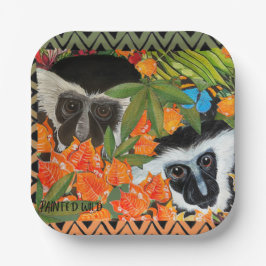 Colobus Friends Papieren Bordje