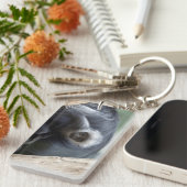 Colobus polykomos sleutelhanger (Voorkant Rechts)