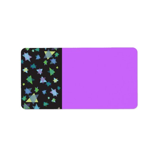 COLODE STARS Druk je eigen label af (Voorkant)