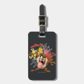 Coloful "Tantrum" TAZ™ Bagagelabel (Voorkant verticaal)