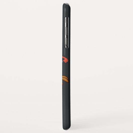 Coloful "Tantrum" TAZ™ Case-Mate iPhone Case (Achterkant/links)