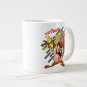 Coloful "Tantrum" TAZ™ Grote Koffiekop (Voorkant rechts)