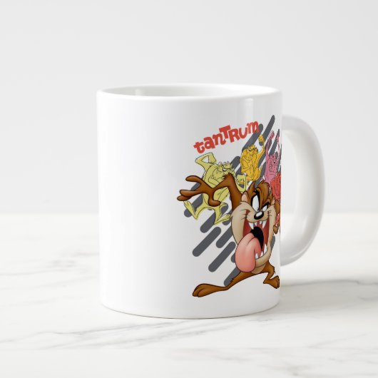 Coloful "Tantrum" TAZ™ Grote Koffiekop (Voorkant rechts)