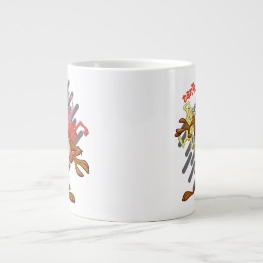 Coloful "Tantrum" TAZ™ Grote Koffiekop (Voorkant)