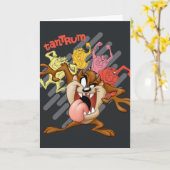 Coloful "Tantrum" TAZ™ Kaart (Gele Bloem)