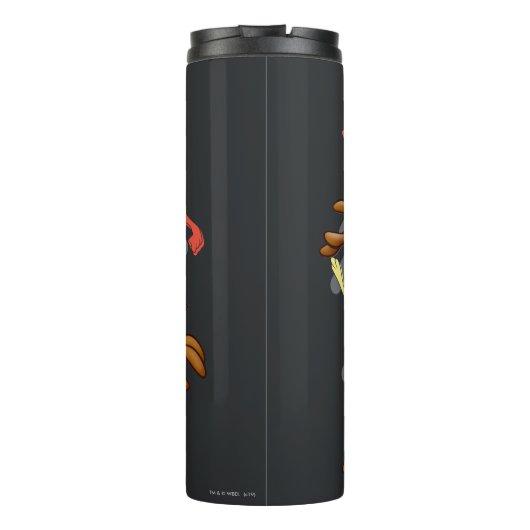 Coloful "Tantrum" TAZ™ Thermosbeker (Achterkant)