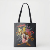 Coloful "Tantrum" TAZ™ Tote Bag (Voorkant)