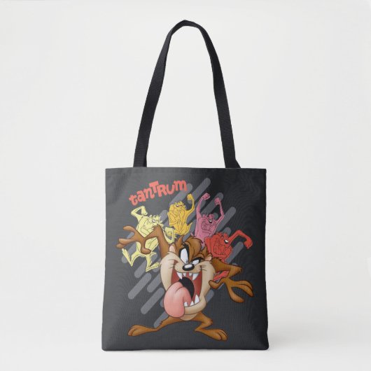 Coloful "Tantrum" TAZ™ Tote Bag (Voorkant)