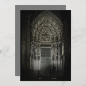 Cologne Cathedral-portaal Bedankkaart (Voorkant / Achterkant)