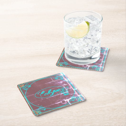 Cologne – Colonia – Köln Art Nouveau shabby chic Kartonnen Onderzetters (Insitu)