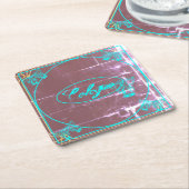 Cologne – Colonia – Köln Art Nouveau shabby chic Kartonnen Onderzetters (Schuin)