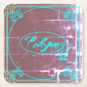 Cologne – Colonia – Köln Art Nouveau shabby chic Kartonnen Onderzetters (Voorkant)