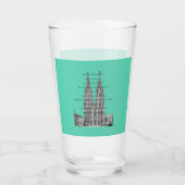 Cologne Dome Cologne Köln Kölsches Grundgesetz Glas (Achterkant)