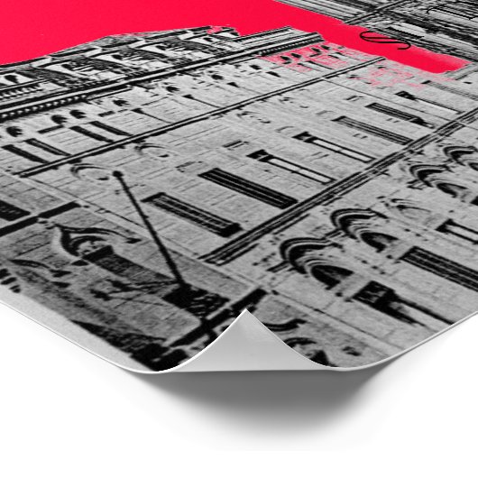 Cologne Dome Cologne Köln Kölsches Grundgesetz Poster (Hoek)